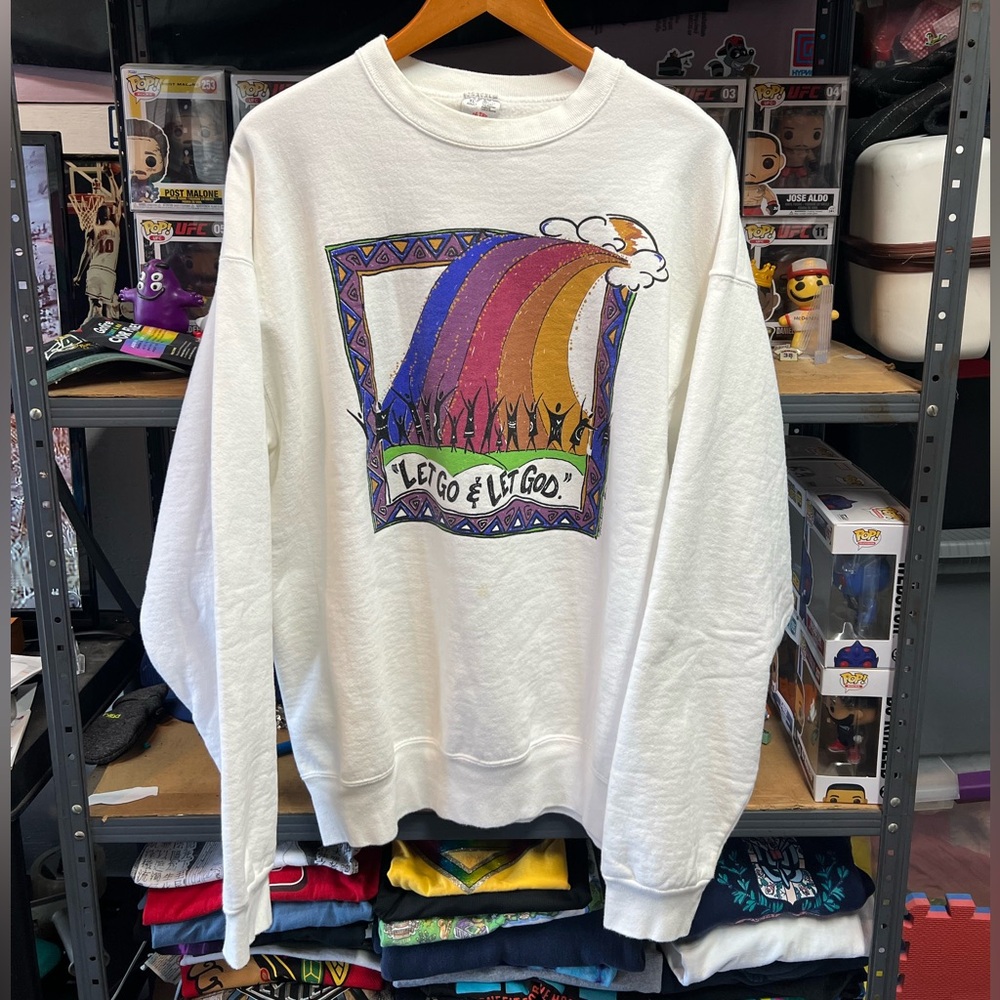 Vintage Let Go & Let God Crewneck